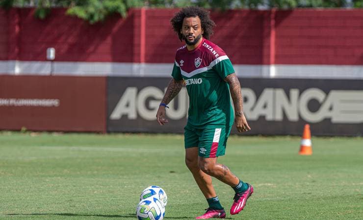Marcelo ‘se escala’ para reforçar o Fluminense contra o Flamengo: “Pronto para amanhã”
