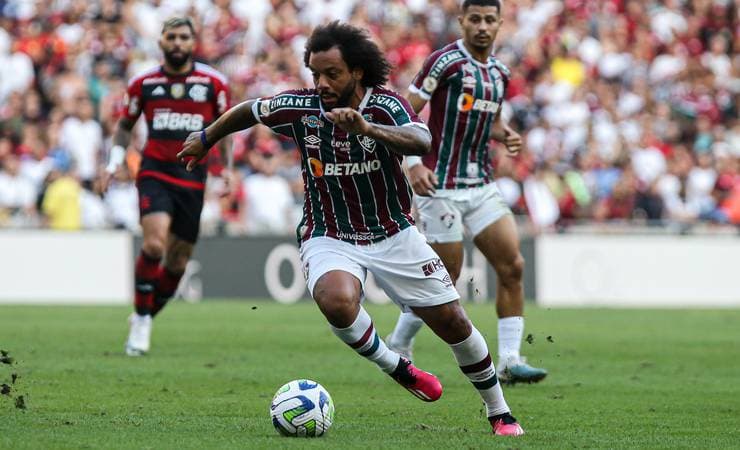 Marcelo destaca superioridade do Fluminense no clássico com o Flamengo