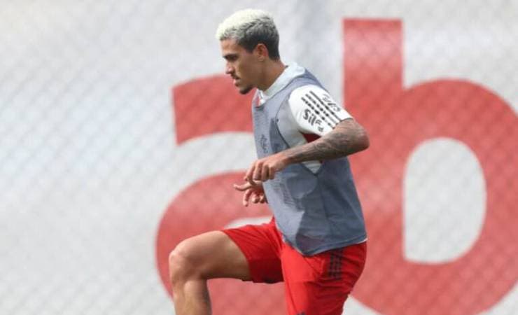 Preparador físico do Flamengo acerta soco em Pedro após partida contra o Atlético-MG