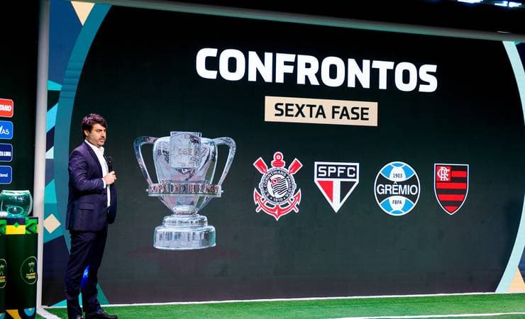 São Paulo e Flamengo decidem as semifinais da Copa do Brasil como mandantes