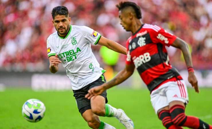 Bruno Henrique comemora retorno e analisa empate do Flamengo com o América-MG