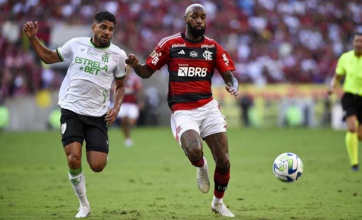 Flamengo marca no fim e termina empatado contra o América-MG pelo Brasileirão