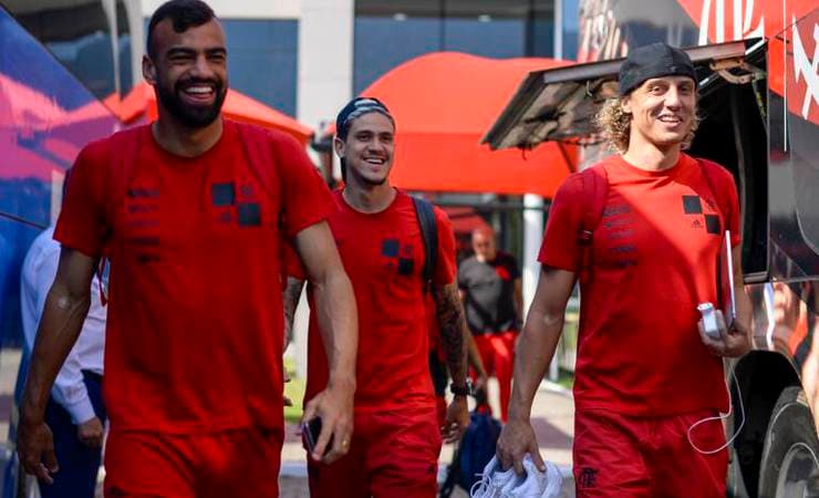 Sorridente, Pedro volta a ser relacionado por Sampaoli para jogo do Flamengo no Brasileiro