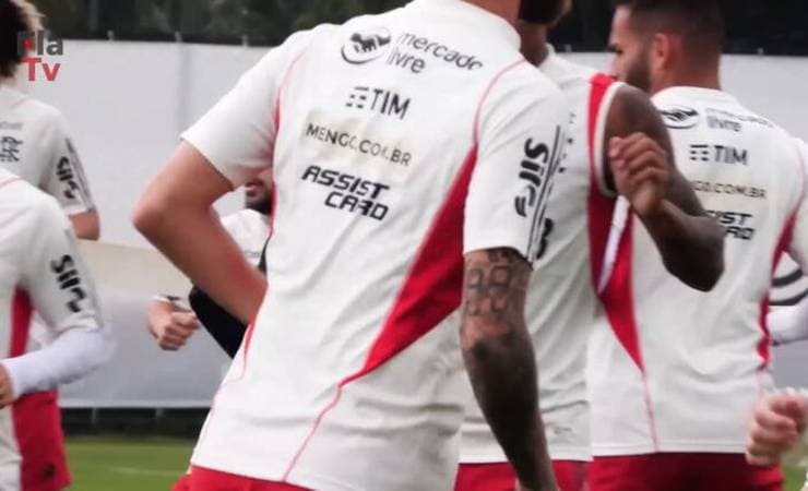 Veja como foi último treino do Flamengo para enfrentar Olimpia na Libertadores
