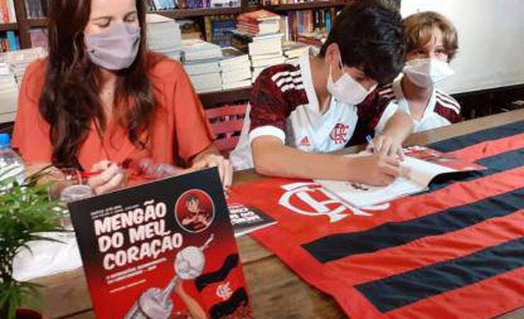 Livro infantil sobre taça do Flamengo na Libertadores terá parte de vendas revertida para inclusão social
