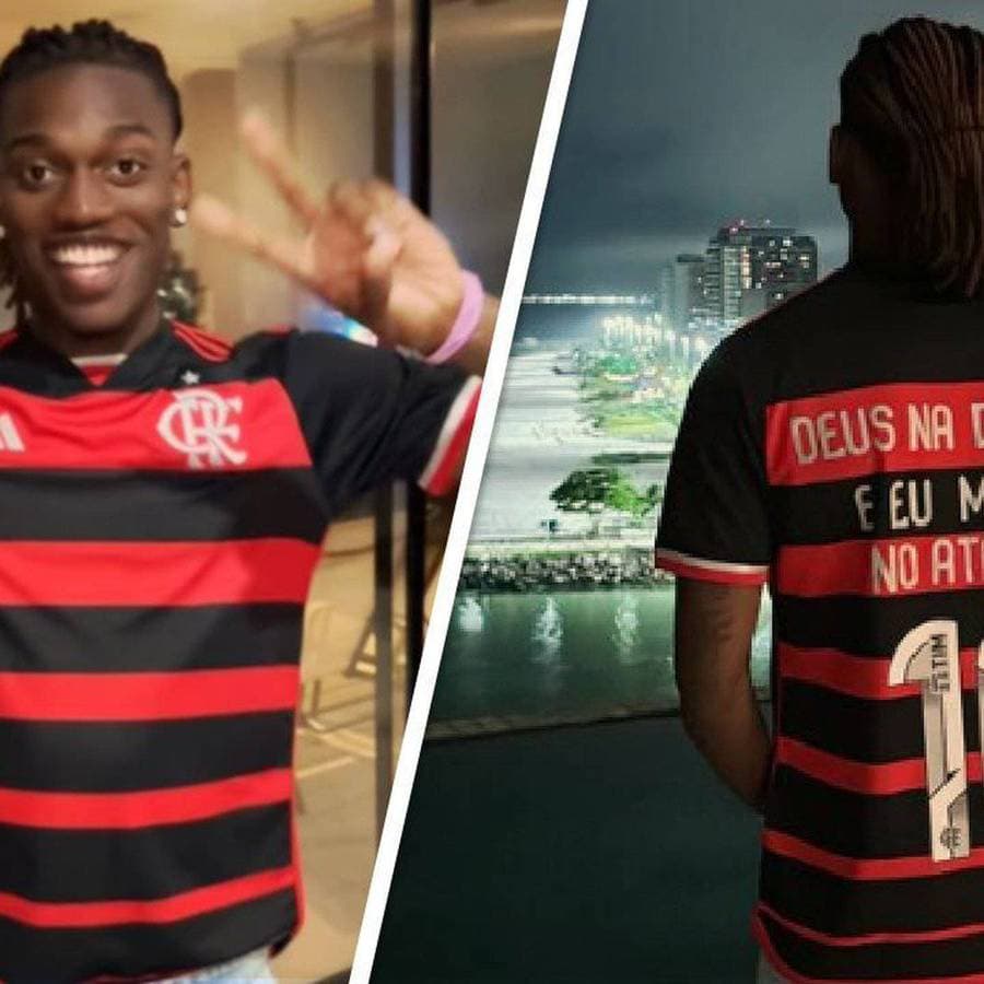 Rafael Leão admite chance de jogar no Brasil e aponta o Flamengo como favorito