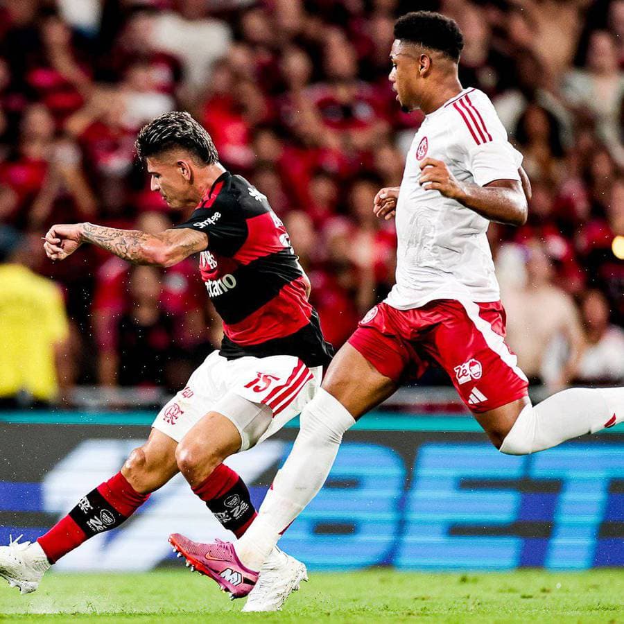 Flamengo e Internacional se enfrentam no Beira-Rio pela 21ª rodada do Brasileirão